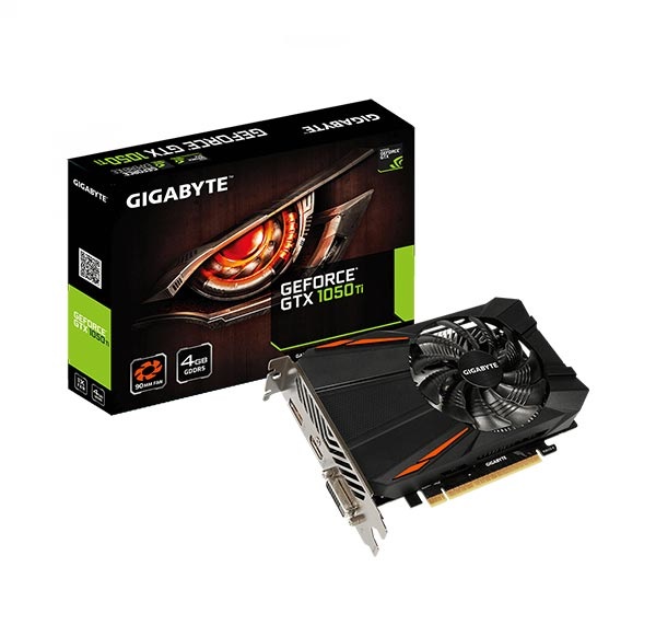 Gigabyte GeForce® GTX 1050 Ti D5 4G Graphics Card (GV-N105TD5-4GD)